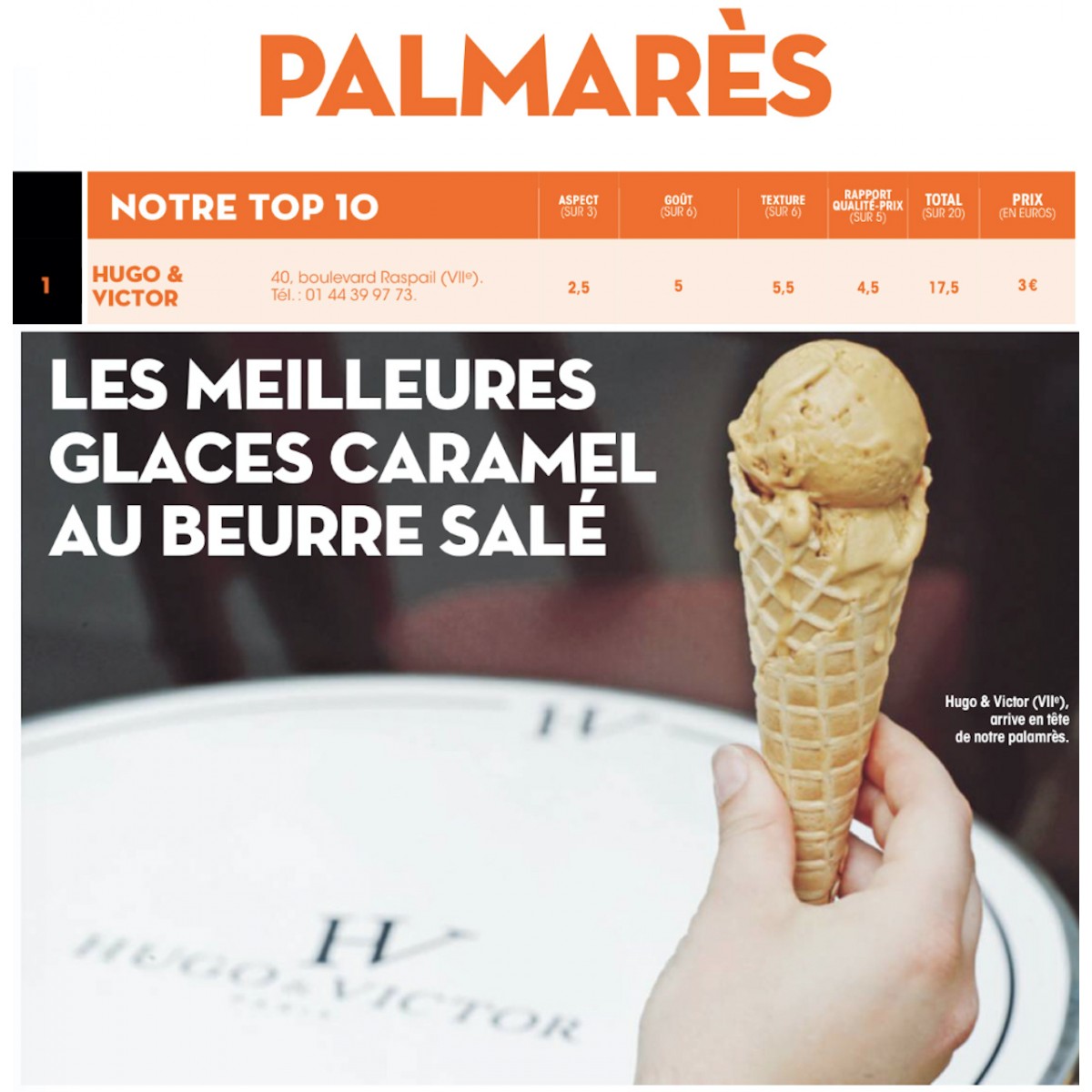 Glace chocolat Jorge Amado