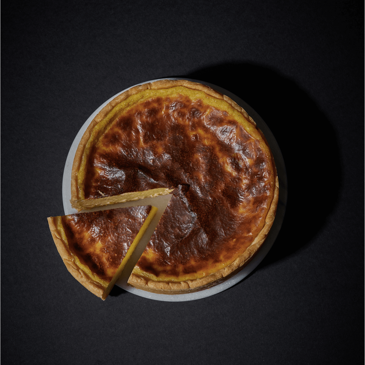Flan à la vanille des Comores - Pâtissier Chocolatier de Luxe/Paris