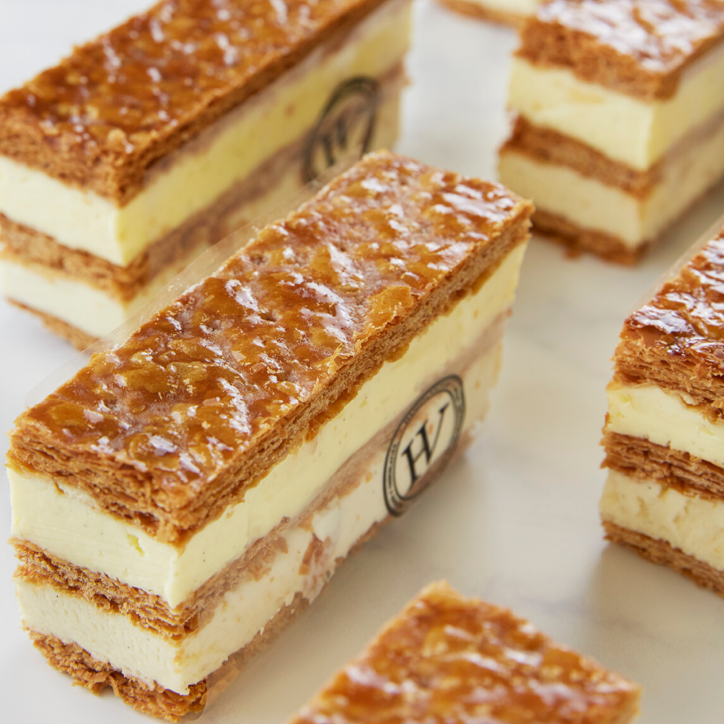 Pâtisseries Hugues Pouget | Millefeuille Vanille Individuel