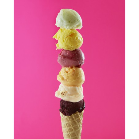 Sorbet Fraise zeste de citron