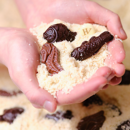 Friture Chocolat Noir - Pâques 2026 - Chocolatier Artisanal Paris