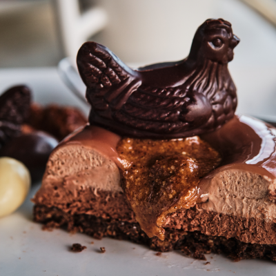 Coquette la Poulette au Chocolat Noir