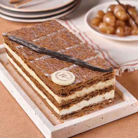 Millefeuille vanille de Bourbon