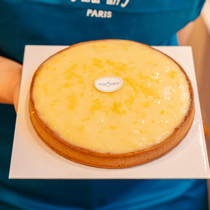 Tarte Citron | Pâtisserie Hugues Pouget Paris | Champion de France