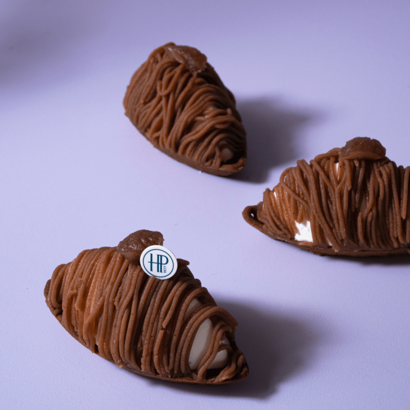 Barquette Marron | Pâtisserie Hugues Pouget Paris | Champion de France