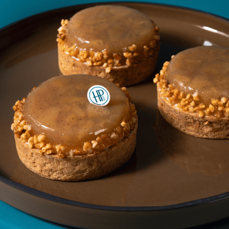 Tarte Pomme Caramel Pâtisserie - Pâtissier Chocolatier de Luxe - Paris