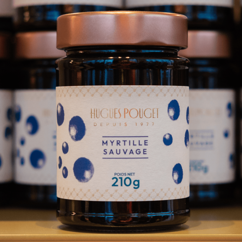 Marmelade artisanale Myrtille sauvage - Chocolatier-Pâtissier de Luxe