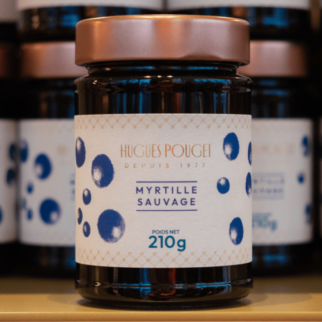 Marmelade artisanale Myrtille sauvage - Chocolatier-Pâtissier de Luxe