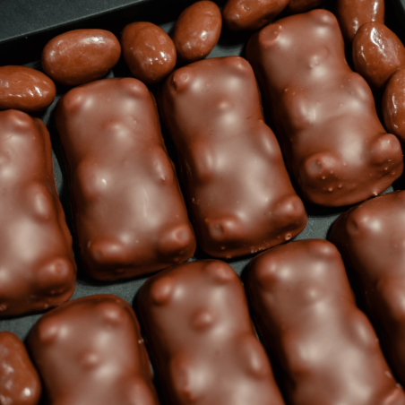 Coffret Cadeau Oursons et Amandes Lait| Pâtisserie Hugues Pouget Paris