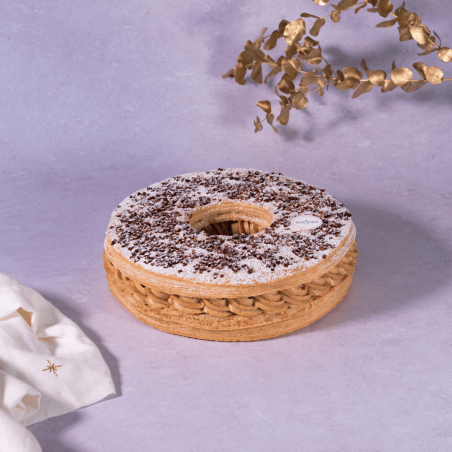 Galette façon Paris-Brest - Pâtissier de Luxe - Paris
