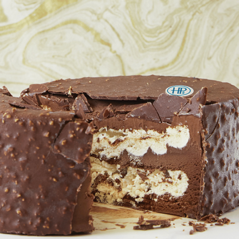 Desserts glacés | Rocher glacé meringué Chocolat Noir