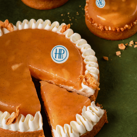 Tarte Pomme Caramel Pâtisserie - Pâtissier Chocolatier de Luxe - Paris