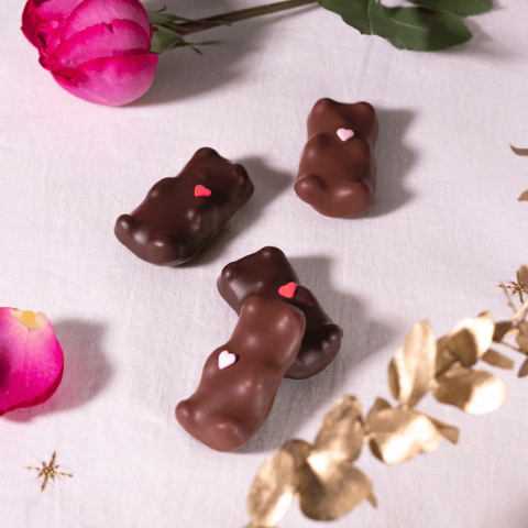 Oursons en Guimauve Saint-Valentin | Chocolat Artisanal