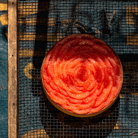 Tarte Pétales de Pamplemousse