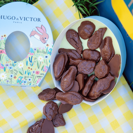 Friture Chocolat Lait - Pâques 2026 - Chocolatier Artisanal - Paris