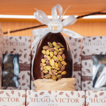 Oeuf de Pâques Pistache Chocolat | Dubai Style | Chocolatier Paris