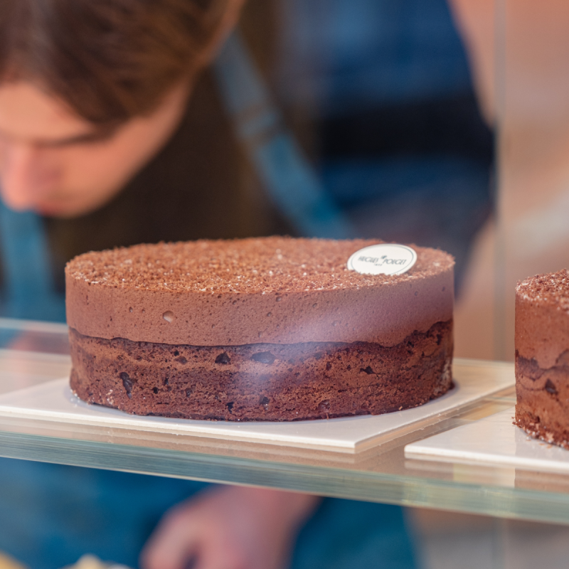 Entremets au chocolat - Sans Gluten | Pâtisserie Hugues Pouget Paris