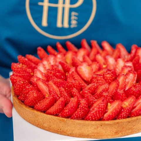 Tarte Fraise aux zestes de citron