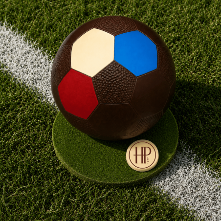 Ballon de Football en Chocolat noir artisanal I Coupe du Monde 2026