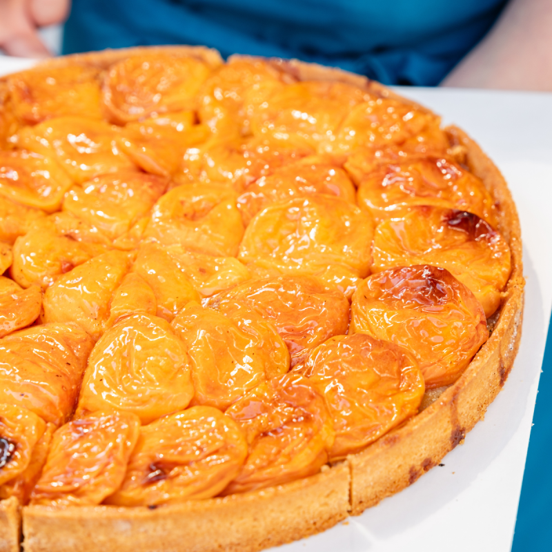 Tarte bourdaloue Abricots rôtis au Miel I Hugues Pouget Paris Tarte bourdaloue Abricots rôtis au Miel I Hugues Pouget Paris